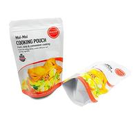 Avannie Moi Moi Moi - Confezione da 10 sacchetti di alta qualità, riutilizzabili, atossici, senza BPA, antiaderenti, adatti al congelatore, perfetti per Moin Moin, Okpa, Ekuru e altri