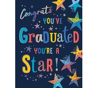 Avant Garde Studios Congratulations You've Graduated - Biglietto di laurea, 20,3 x 15,2 cm