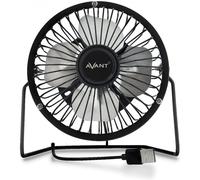 Avant Mini Ventilatore USB 10 cm 3 W Nero