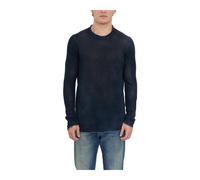 Avant Toi - Maglia girocollo in lino - - Knitwear - Uomo - Blu - L
