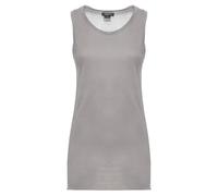 Avant Toi - Round Neck Sleeveless Top - - Tops - Donna - Grigio - M