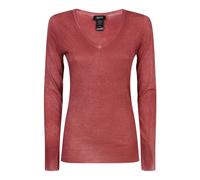 Avant Toi - T-shirt e Polo in Cotone Bordeaux - - Tops - Donna - Rosso - S