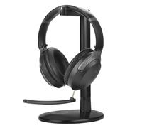 Avantalk Aria Podio 3 - Multipoint Bluetooth 5.3 Wireless Headphones with Detachable Noise-Cancelling Mic & Sidetone for Clear Work Calls, EQ for Great Sound, 55Hrs & Charging Stand, Comfortable Fit