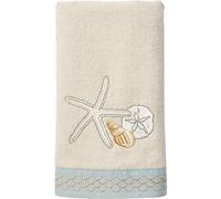 Avanti Linens - Asciugamano in cotone morbido e assorbente, accessori da bagno ispirati alla spiaggia (collezione Seaglass)