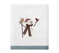 Avanti Linens Asciugamano in cotone morbido e assorbente, decorazione natalizia festiva, multicolore