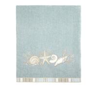 Avanti Linens Collezione di Conchiglie di Sabbia, Cotone, Minerale, Telo da Bagno