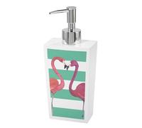 Avanti Linens Flamingo Paradise Collection, argento, multicolore, pompa per lozione