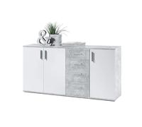 AVANTI TRENDSTORE Bea - Cassettiera/comó in Legno Laminato nella misura 160x82x35 cm, disponibile in diversi colori. Perfetto per soggiorni, ingressi o camere da letto