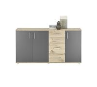 AVANTI TRENDSTORE Bea - Cassettiera/comó in Legno Laminato nella misura 160x84x35 cm, disponibile in diversi colori. Perfetto per soggiorni, ingressi o camere da letto