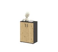 AVANTI TRENDSTORE - Sarre - Bellissimo comò rustico in 3 colori e varie miusure. A due ante battenti e un ripiano interno. Dimensioni LAP ca. 60x83x35 cm