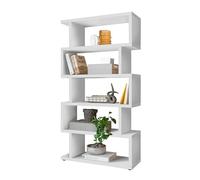 AVANTI TRENDSTORE - Torgiano - Libreria a Cubi - Scaffale Portaoggetti Multilivello dal Design Moderno in varie misure e 2 colori (Bianco 100x189x38cm)