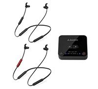 Avantree HT41866-2 Cuffie Wireless TV, 20 Ore Auricolari Senza Fili Bluetooth per Televisione, Controllo Volume Separato, Plug & Play