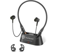 Avantree Loop Dock - Auracast e Bluetooth Auricolari Neckband | Base di ricarica, bassa latenza, 3 modalità EQ con voce chiara, ideali per TV, PC, telefono e spazi pubblici Auracast