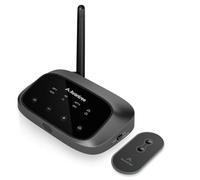 Avantree Oasis Plus 2 - Trasmettitore Bluetooth 5.3 per TV con Controllo Volume, aptX-Adaptive, Passthrough per Soundbar, Compatibile con Porte Ottiche o AUX.