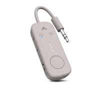 Avantree Relay - Adattatore Bluetooth 5.3 per Aereo con Qualcomm aptX Adaptive, Supporta 2 AirPods o Cuffie, 20h di autonomia, Trasmettitore Wireless Audio 3,5 Mm AUX per Viaggio, Volo, Palestra