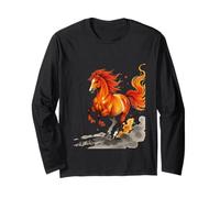 Avanza con Il Potere di diecimila Cavalli al Galoppo Maglia a Manica