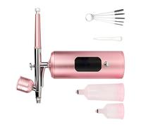 Avanzato Ad Alta Efficienza 7.4V Handheld Air Spruzzatore Strumento Multi Uso Design Per Idratare Cosmetico Opera D'arte Dettagliata Artistico Spruzzatore Aerografo Con Costruzione In Lega di Rame