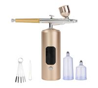 Avanzato Ad Alta Efficienza 7.4V Handheld Air Spruzzatore Strumento Multi Uso Design Per Idratare Cosmetici Opere D'arte Dettagliate Aerografia Professionale Con Accessori Completi