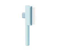 Avanzato Pet Deshedding Pettine Con Punta Massaggio Rilasci Rapidi Pulsante Gatti Grooming Spazzola Per Depilazione Pellicce Districante Gatti Grooming Spazzola Con Pulsante di Rilascio