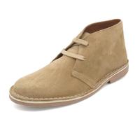 Avarca Donne Desert Boots Pelle Chukka Boots Scarpe in Camoscio, beige., 37 EU