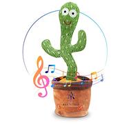Ava's Toys Cactus Dansant - Giocattoli per bambini - Giocattoli di peluche cactus canto - Ripeti ciò che dici cactus parlando