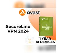 Avast SecureLine VPN 2024 Key (1 Year / 10 Devices) - ROW