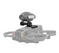 Avata 2 Faro di Ricerca Luce di Volo Notturno per DJI Avata 2 con Adattatore di Espansione Supporto per DJI Action 2 per Insta 360 Go 3/2/1 Accessori per Videocamere Sportive