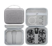 Avata 360 Drone Storage Case, Portable Travel Carry Bag for DJI Avata 360 Body Organizer Borsetta Antiurto Antipolvere Nylon Hard Shell Custodia Protettiva Box, Grigio a, Avata 360 - Custodia per
