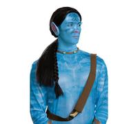 Avatar 2 Jake Sully Reef Look Costume Deluxe Per Adulti Parrucca