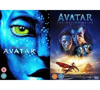 Avatar 2 Movie Collection DVD - Avatar / Avatar The Way Of Water DVD - Avatar 1-2 DVD Collection - Avatar 2 Film Set DVD