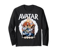 Avatar Aang: The Last Airbender Avatar Team Elemental Heroes Maglia a Manica