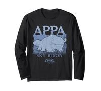 Avatar Aang The Last Airbender Sky Bison Appa Trend Maglia a Manica