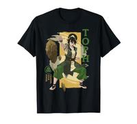 Avatar Aang: The Last Airbender Toph Channel Earth Power Maglietta