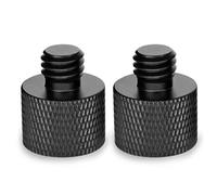 Avatar - Adattatore per supporto microfono da 5/8 femmina a 3/8 maschio, adattatore a vite per supporto microfono a treppiedi per fotocamera, confezione da 2