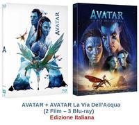 AVATAR + AVATAR - La Via Dell'Acqua (2 Film - 3 Blu-ray) Ed. Italiana