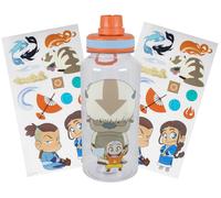 Avatar Chibi Aang & Appa Twist Beccuccio Acqua Bottiglia E Adesivo Set 946ml