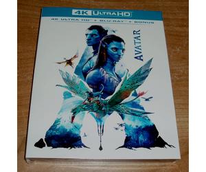 Avatar Edizione Remasterizzata 4K UHD + Blu-Ray + BD Extra Nuovo Slipcover A-B-C