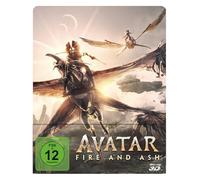 Avatar: Fire and Ash 3D (3D/2D, Limited Steelbook): Blu-ray 3D + Blu-ray + Bonus-Blu-ray