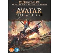 Avatar: Fire and Ash (4K UHD Blu-ray) Zoe Saldana Edie Falco Sam Worthington