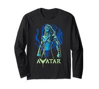 Avatar: Fire And Ash Jake Sully Blue Portrait Maglia a Manica
