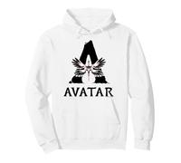 Avatar: Fire And Ash Nightwraith Silhouette Avatar Logo Felpa con Cappuccio