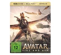 Avatar: Fire and Ash. UHD + Blu-ray/Steelbook