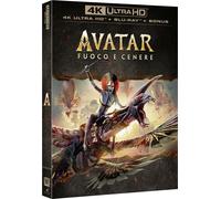 Avatar: Fuoco E Cenere (4K Ultra Hd + 2 Blu-Ray Hd) (Regione 2 PAL) - Jame...