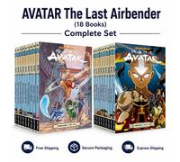 AVATAR The Last Airbender 18 Libri Completo Set Comic Italiano