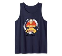 Avatar: The Last Airbender Aang Avatar State Circle Burst Canotta