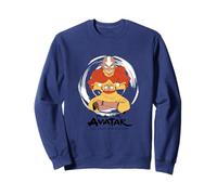 Avatar: The Last Airbender Aang Avatar State Circle Burst Felpa