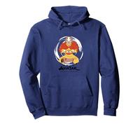Avatar: The Last Airbender Aang Avatar State Circle Burst Felpa con Cappuccio