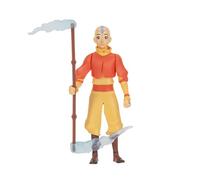Avatar: The Last Airbender Aang (Book One) - Figura in scala da 11,4 cm con staff, effetti aerei e azione di battaglia