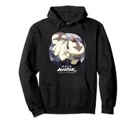 Avatar The Last Airbender Aang Riding Appa Felpa con Cappuccio