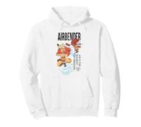Avatar The Last Airbender Aang The Airbender Felpa con Cappuccio